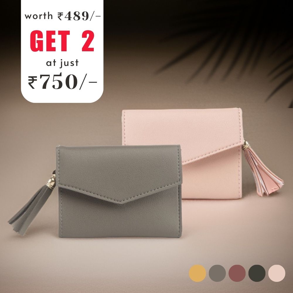 Trendy Green Wallet Perfect For Women & Girls