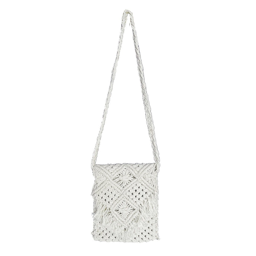Stylish White Beach Bag Perfect For Women & Girls
