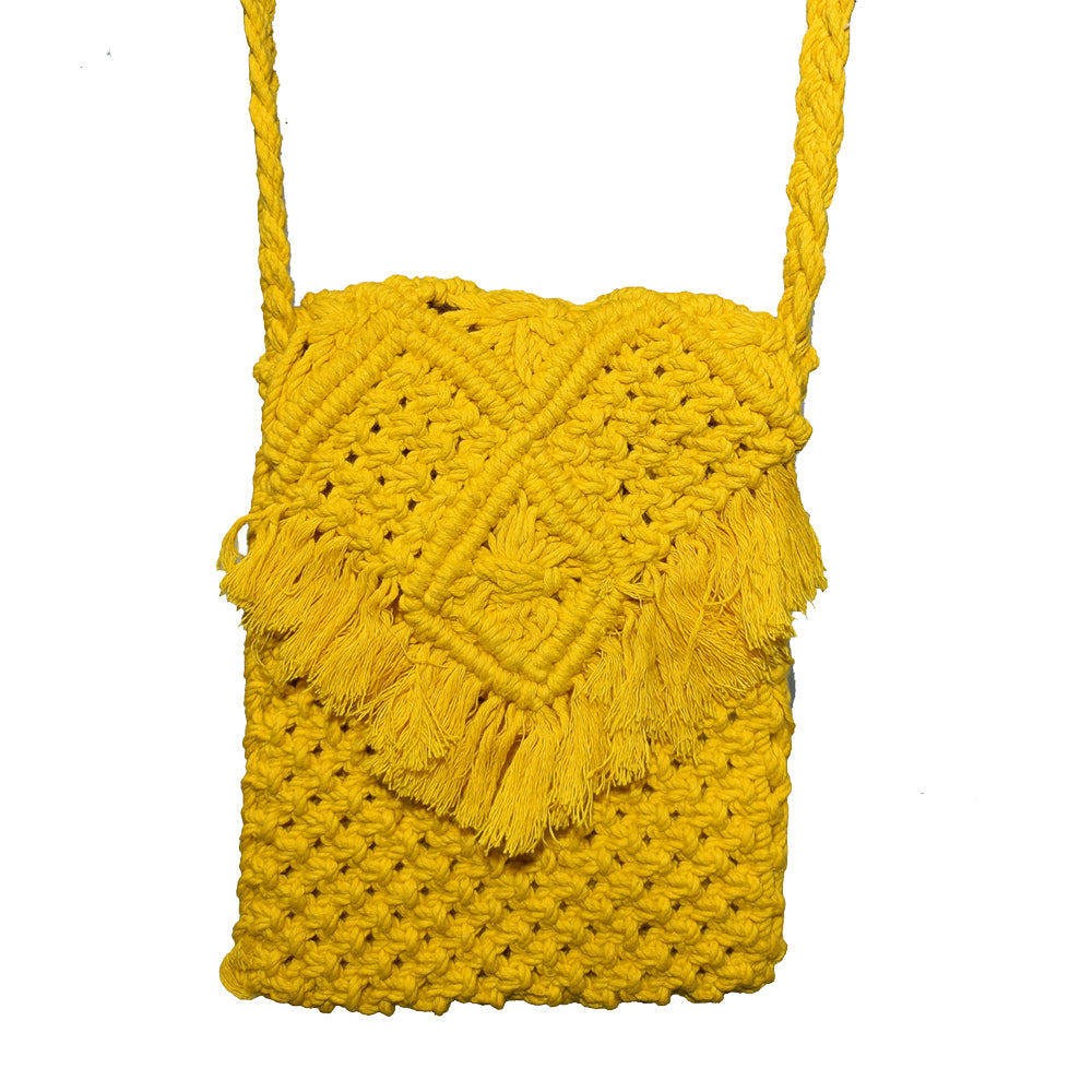 Stylish Yellow Beach Bag Perfect For Women & Girls