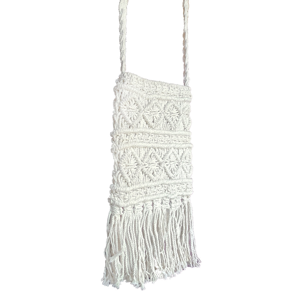 Macrame Stylish Yellow Beach Bag Perfect For Women & Girls