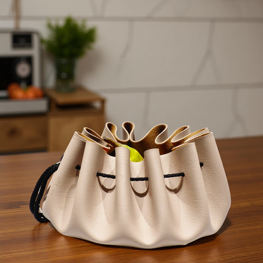 Chic Multipurpose Basket Bag: Versatile Home Accent