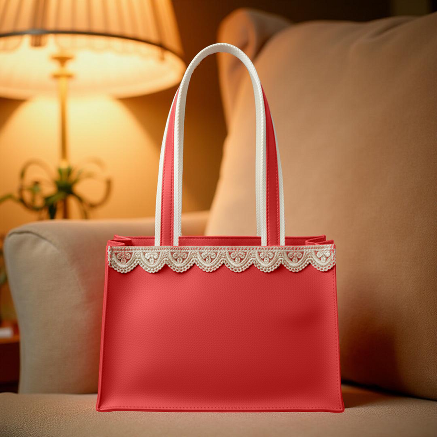 Imars Small Eco-Chic Multipurpose Vegan Leather Basket – Stylish & Sustainable for Gifting & Home Decor