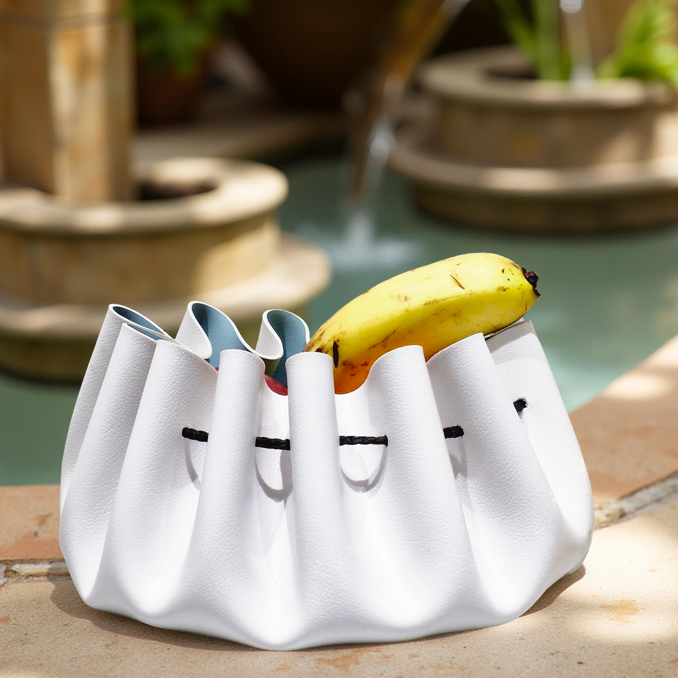 Chic Multipurpose Basket Bag: Versatile Home Accent