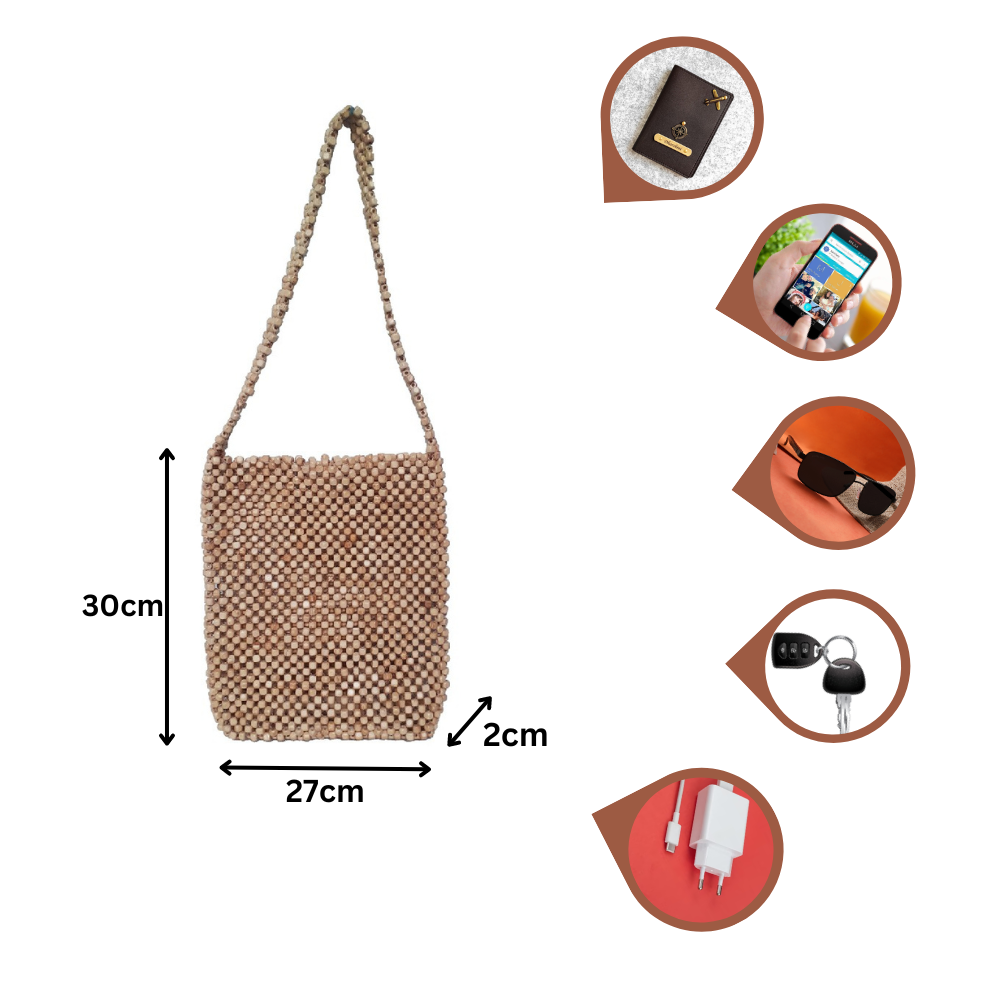 Modern Peanut Basket Bag Perfect For Women & Girls