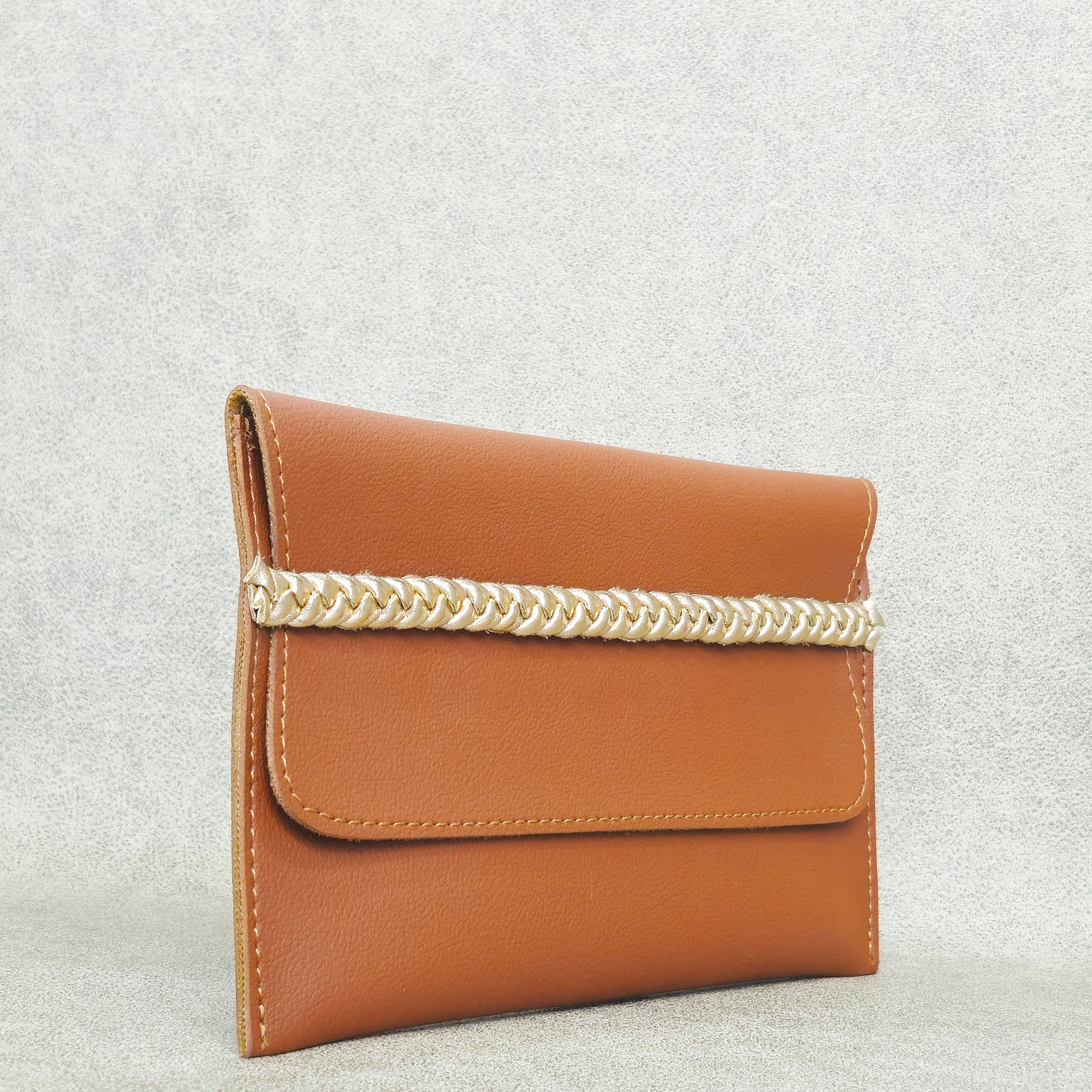 Braided Accent Flap Closure
