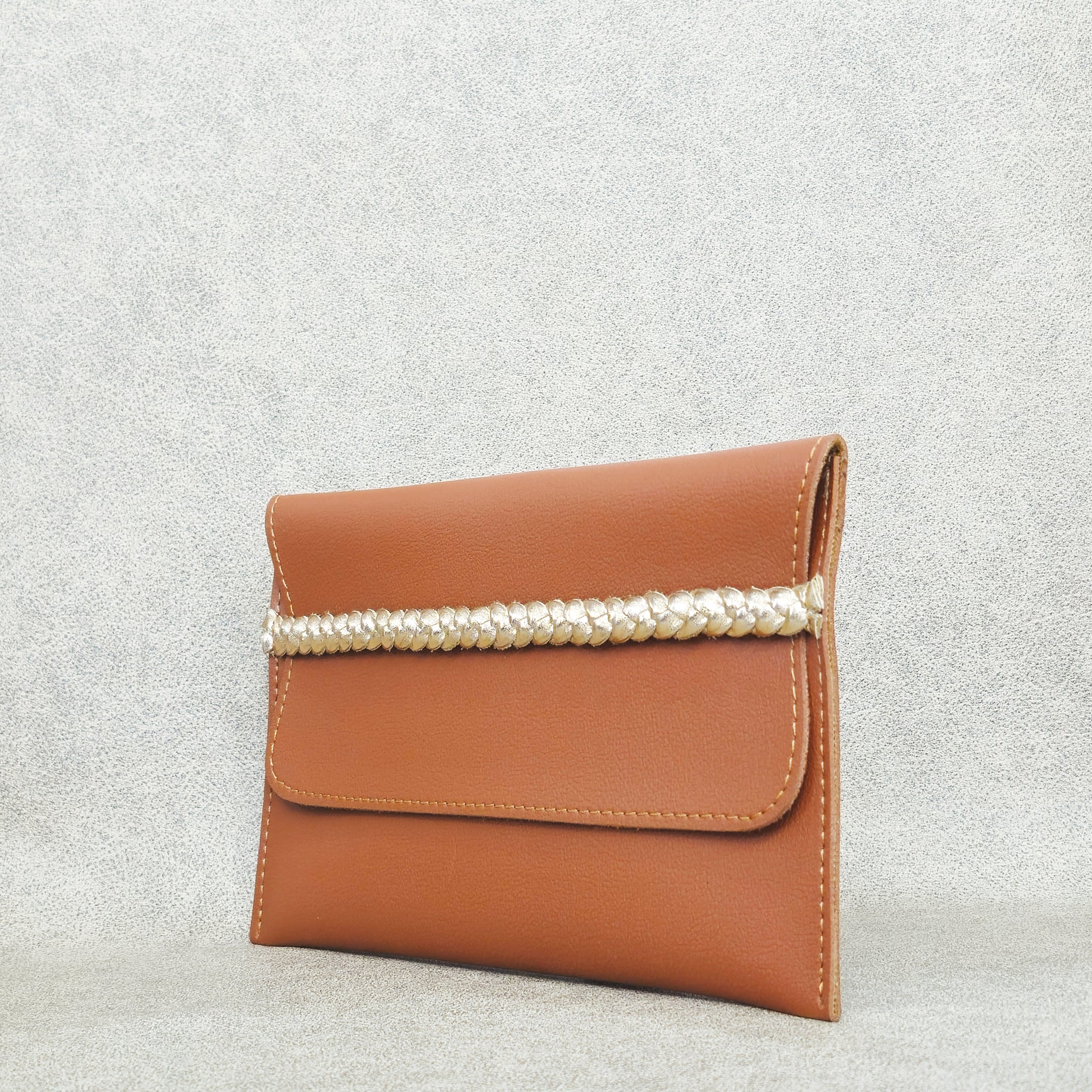 Braided Accent Flap Closure
