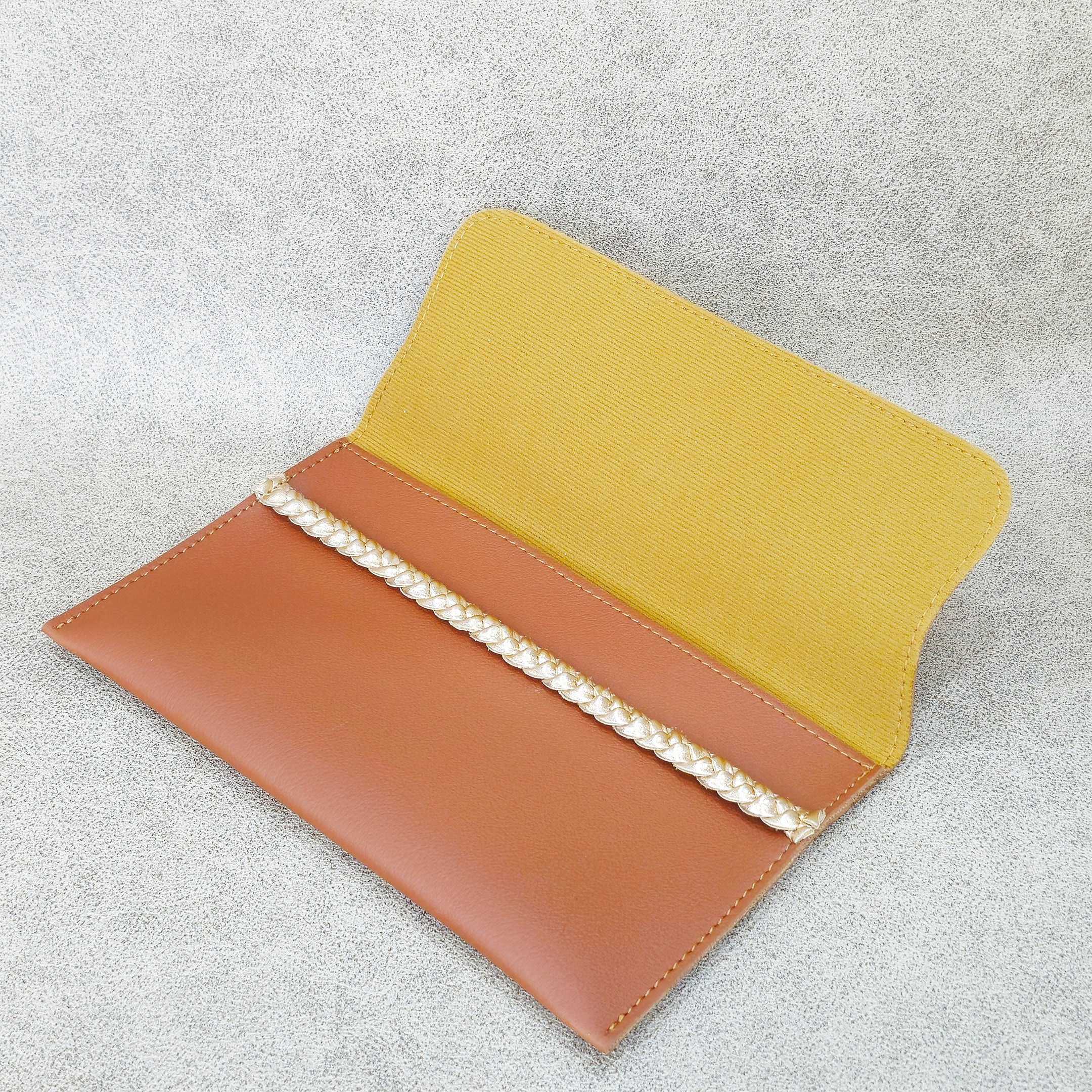 Braided Accent Flap Closure