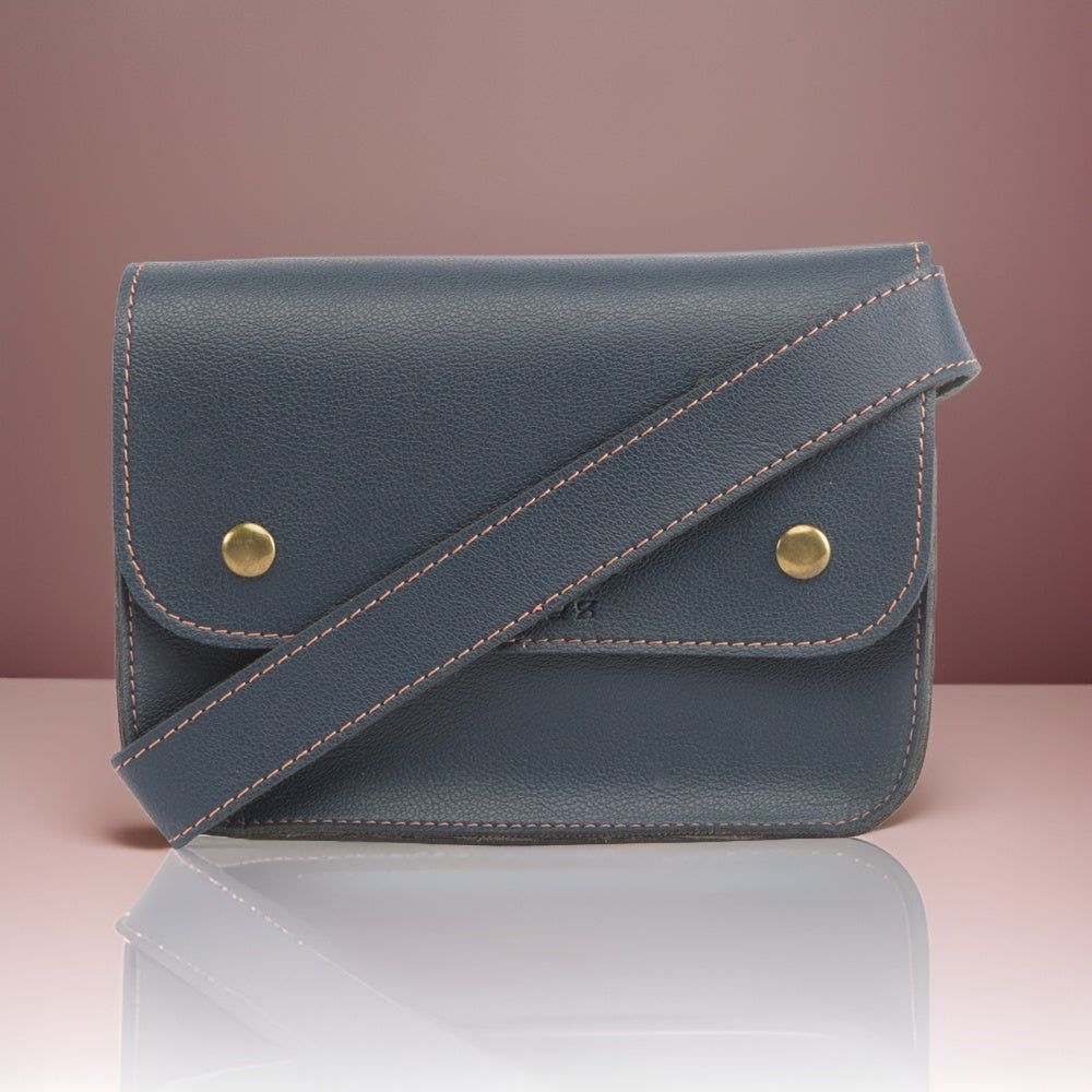 Elegant Blue Fanny Pack Perfect For Women & Girls
