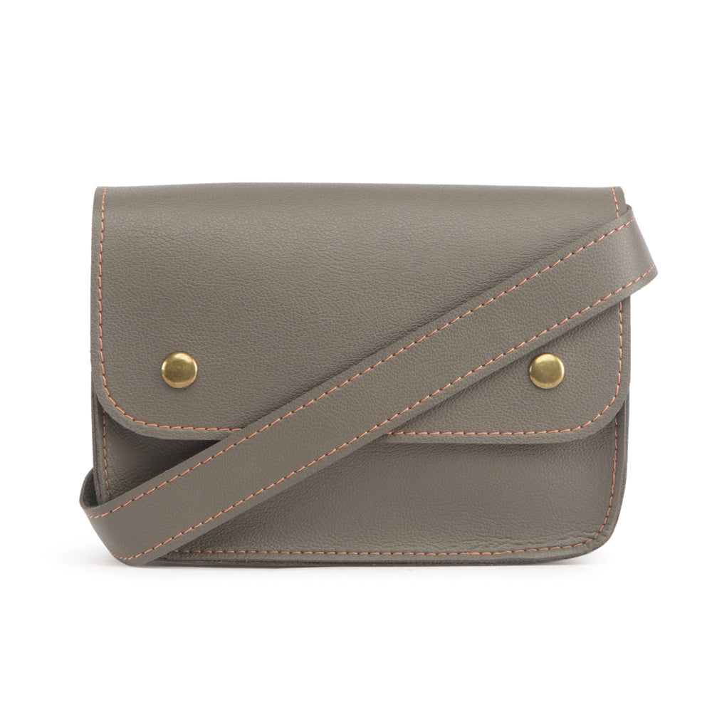 Elegant Grey Fanny Pack Perfect For Women & Girls