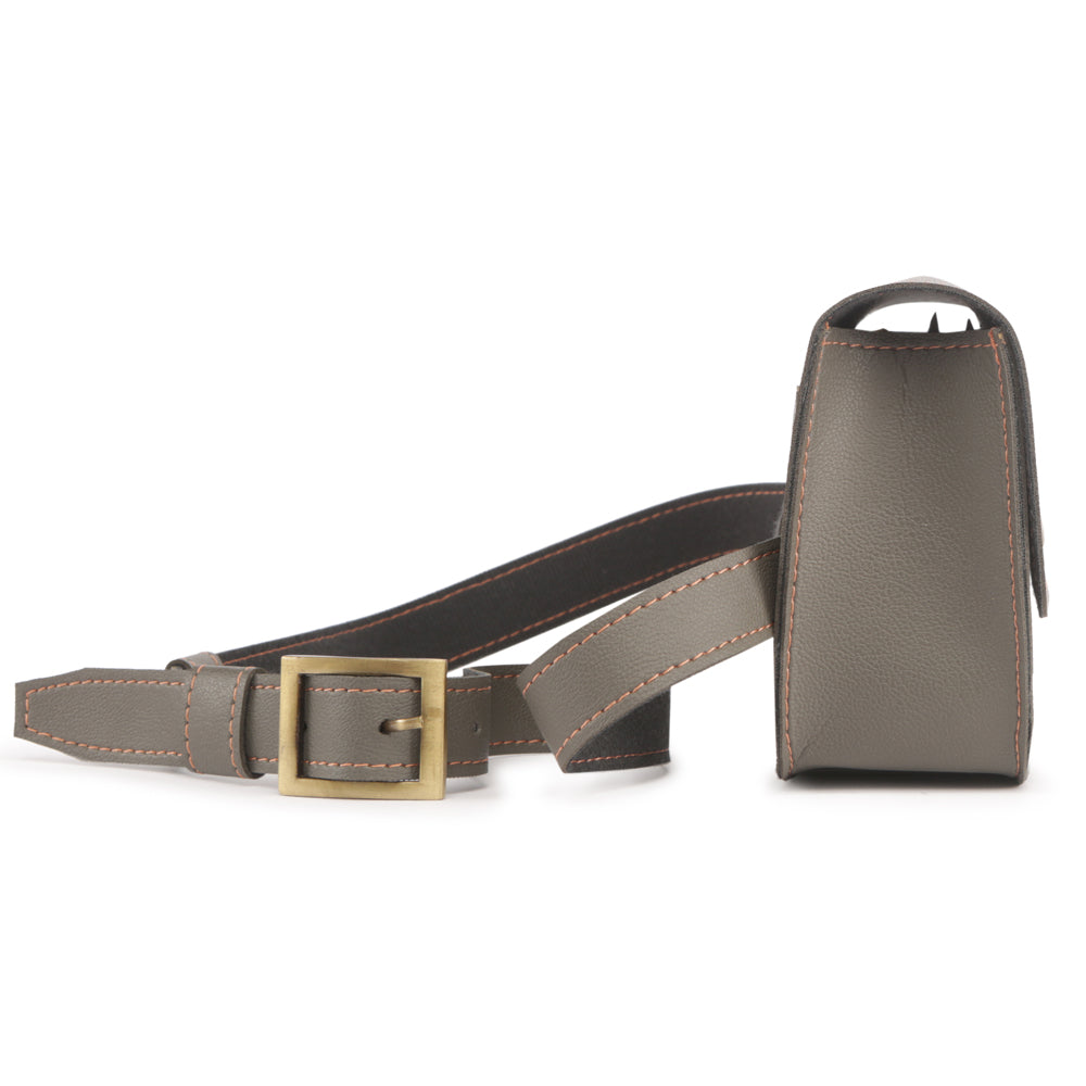 Elegant Grey Fanny Pack Perfect For Women & Girls