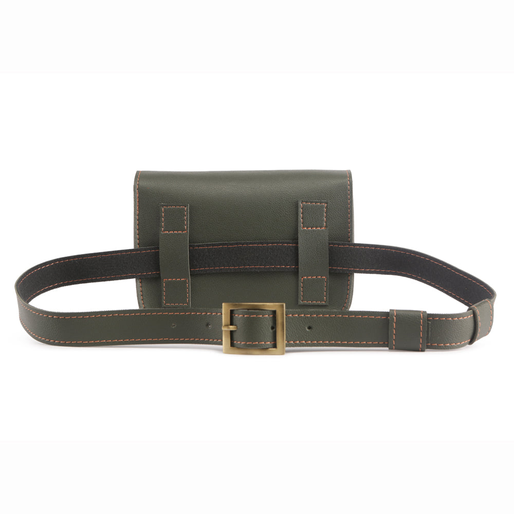 Elegant Green Fanny Pack Perfect For Women & Girls