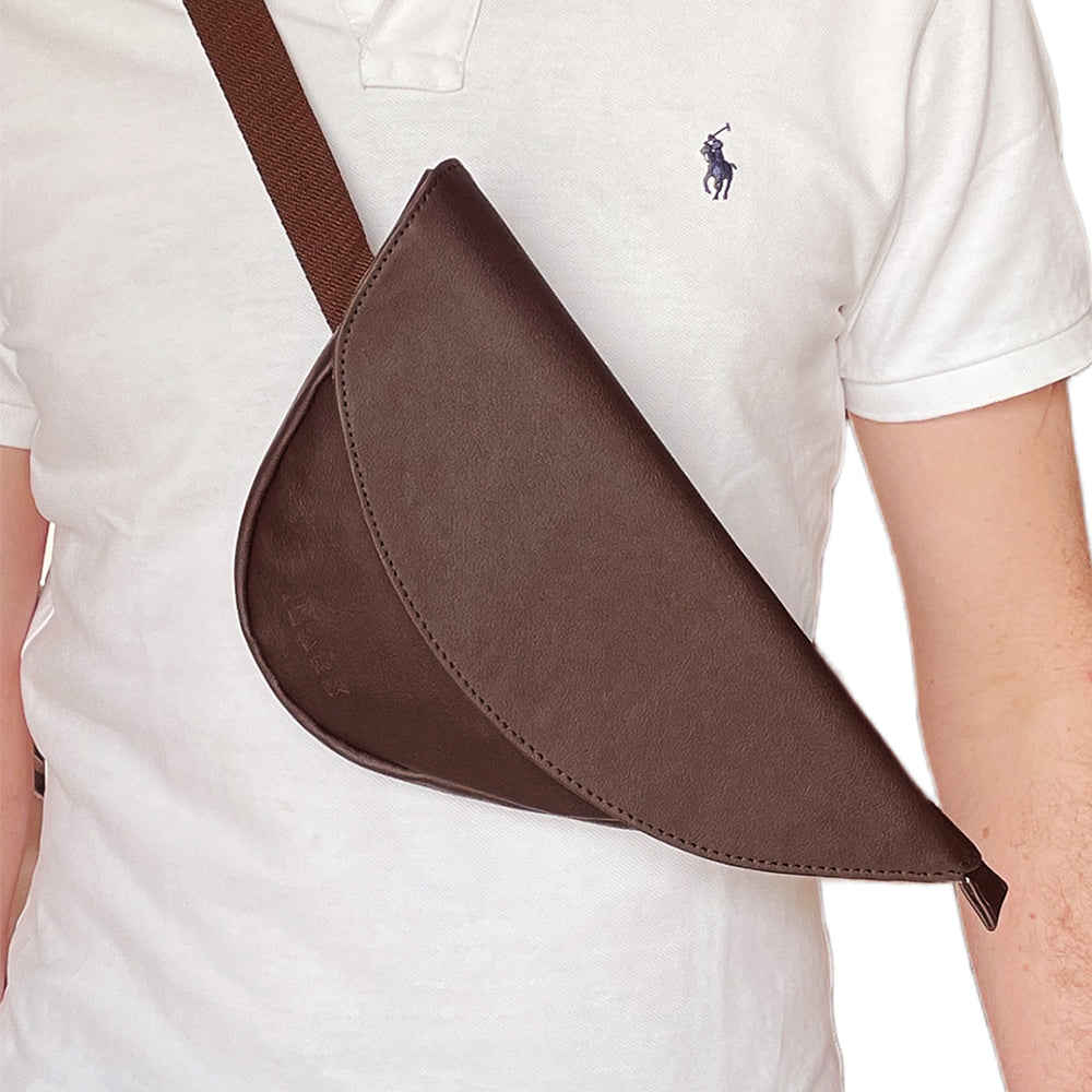 Modern Brown Sling Bag Perfect For Unisex