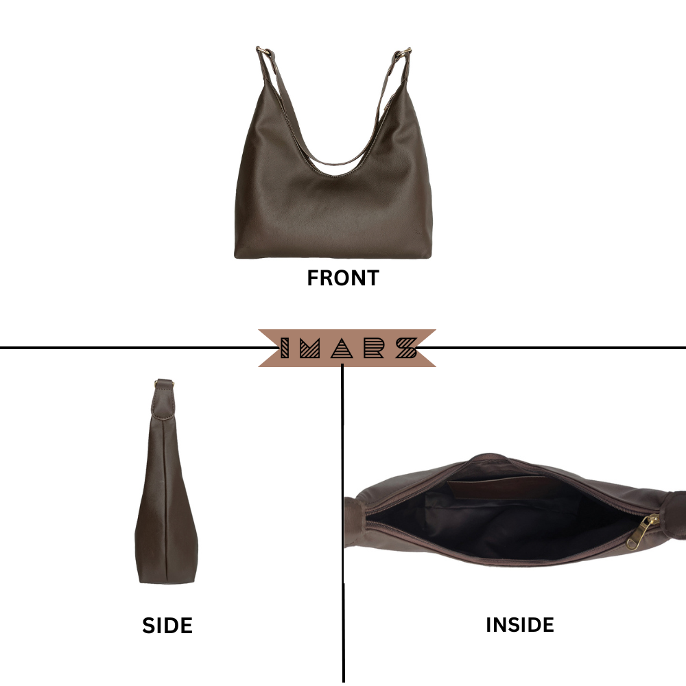 Fashionable Brown Shoulder Bag Perfect For Women & Girls