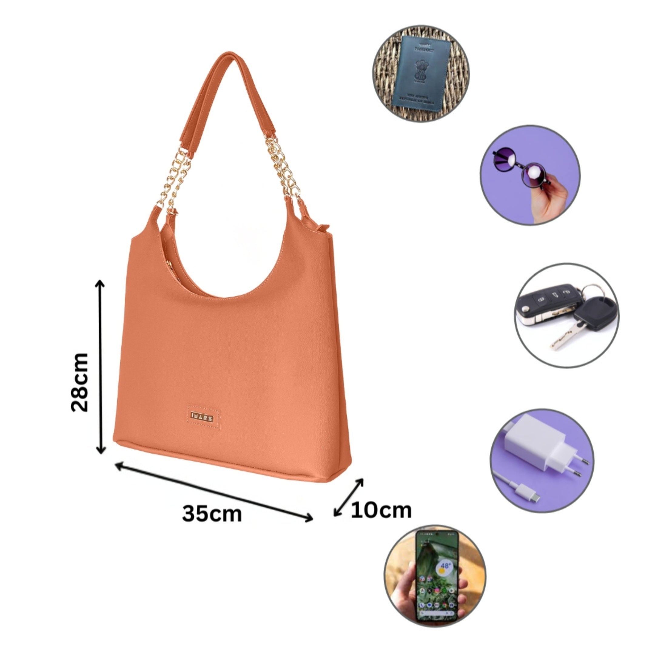 Vegan Leather Women & Girl's Handbag