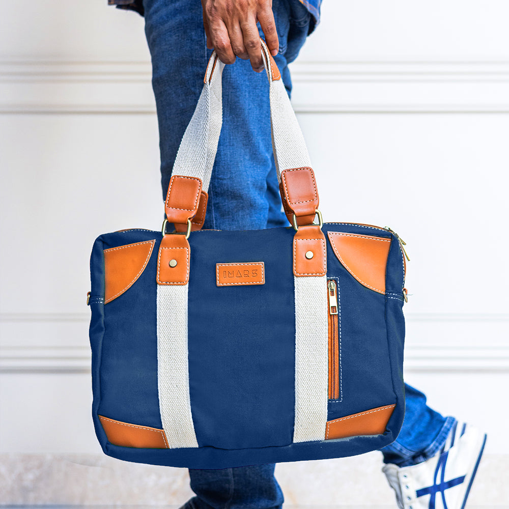 Functional Denim Blue Messenger Bag Perfect For Women & Girls