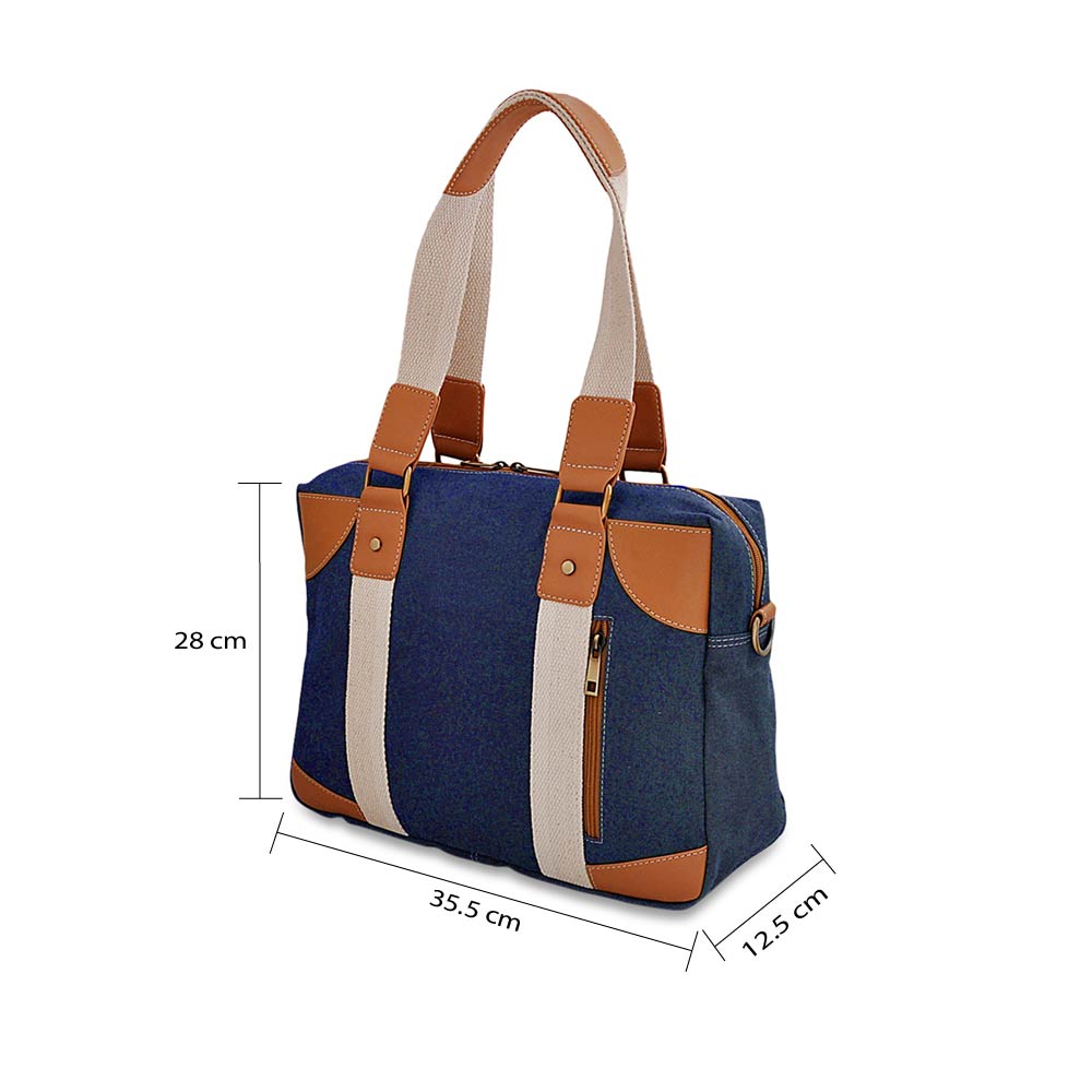 Functional Denim Blue Messenger Bag Perfect For Women & Girls