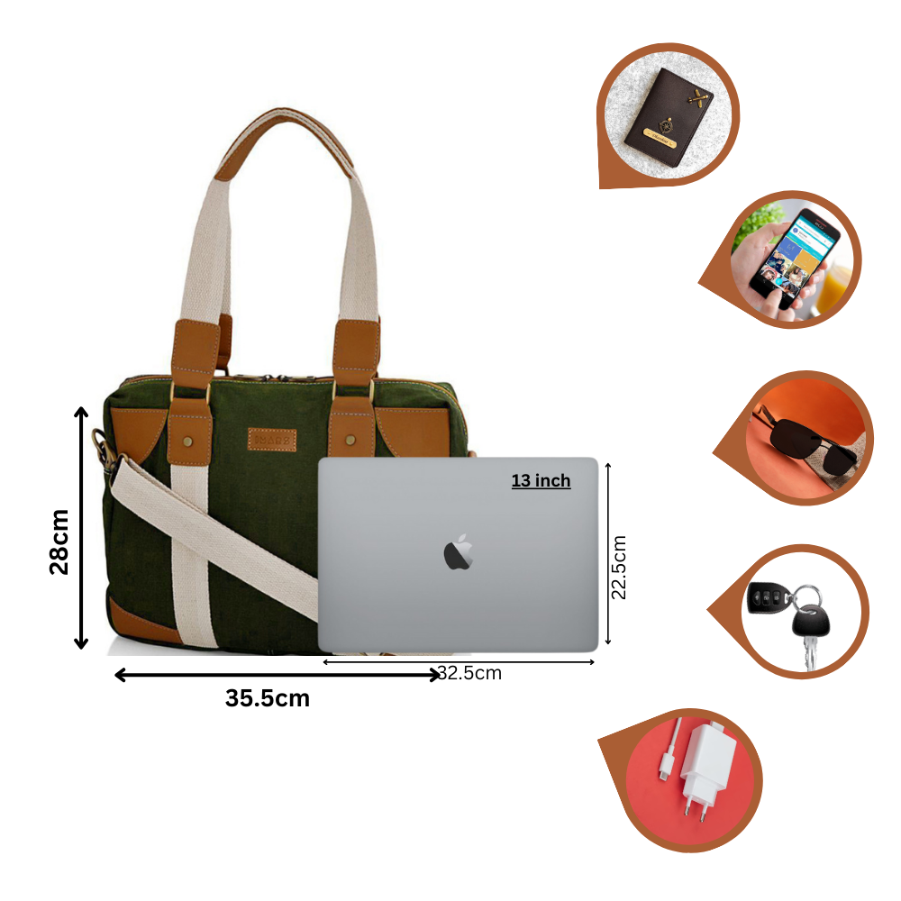 Functional Olive Tan Messenger Bag Perfect For Women & Girls