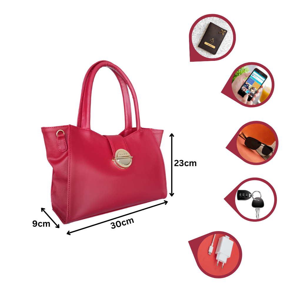 Modern Red Shoulder Bag Perfect For Women & Girls