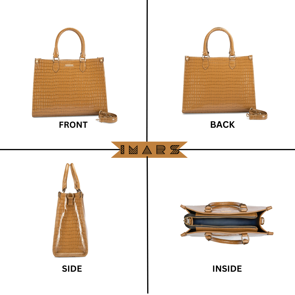 Classic Miami Tan Tote Bag Perfect For Women & Girls