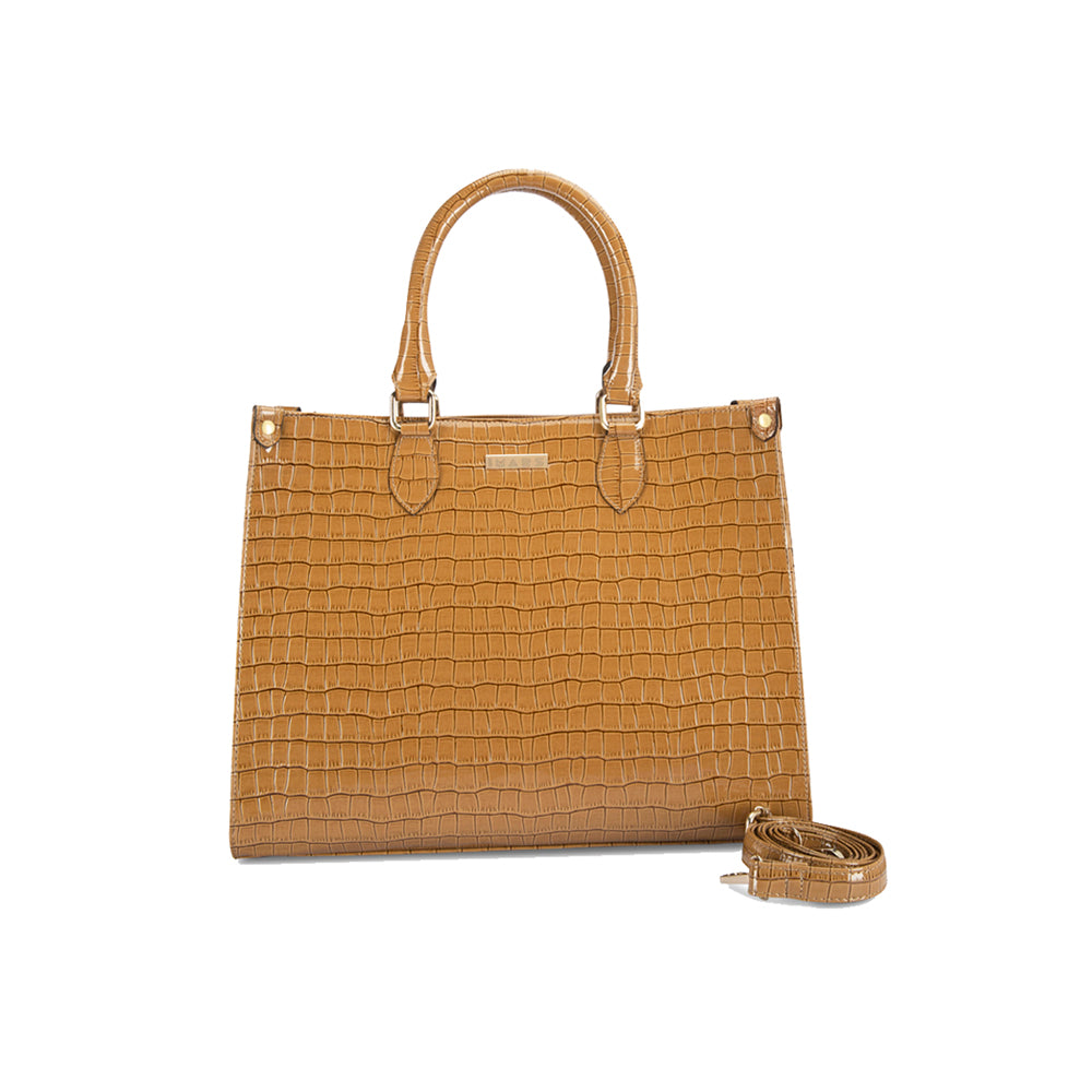 Classic Miami Tan Tote Bag Perfect For Women & Girls