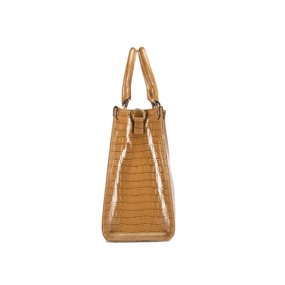 Classic Miami Tan Tote Bag Perfect For Women & Girls