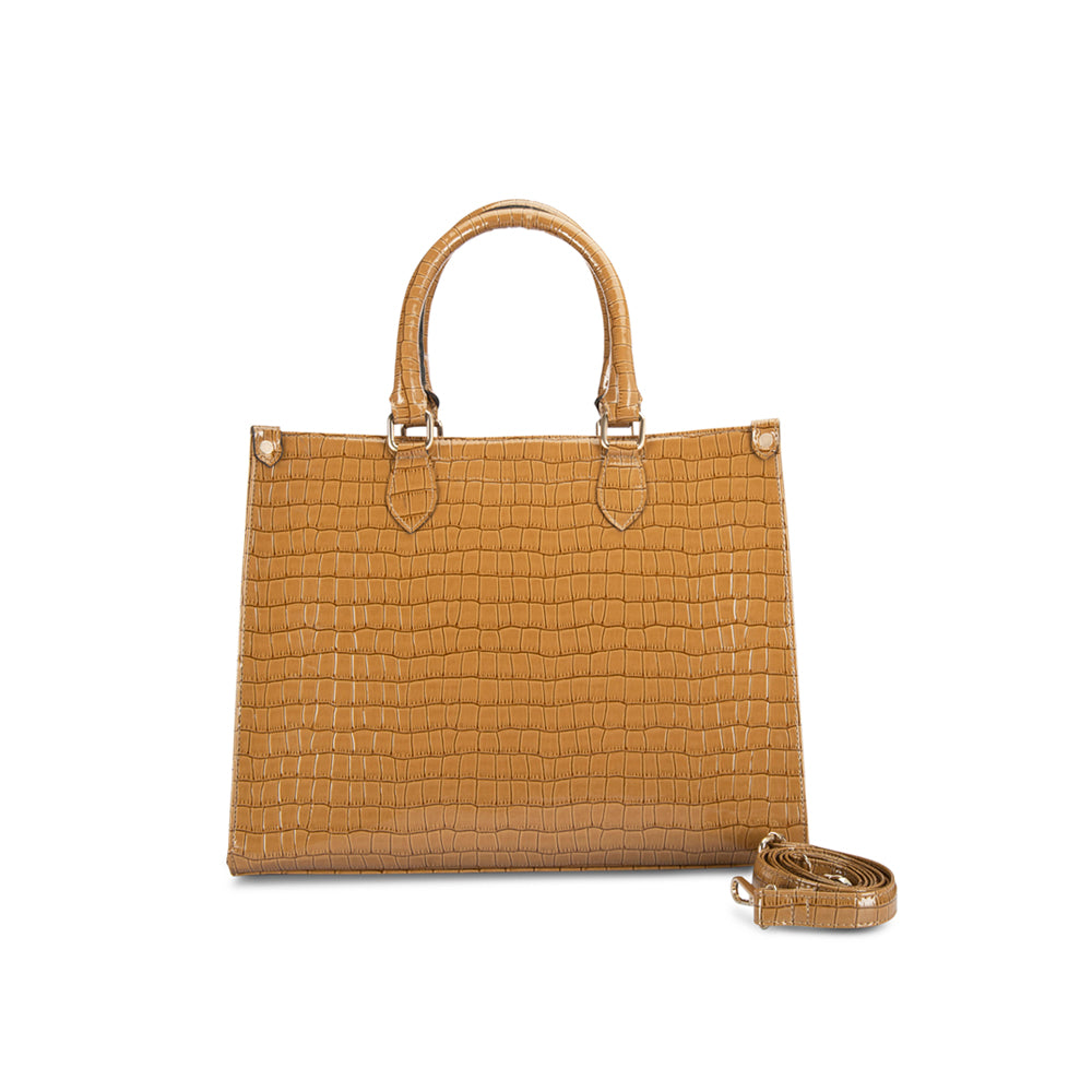 Classic Miami Tan Tote Bag Perfect For Women & Girls