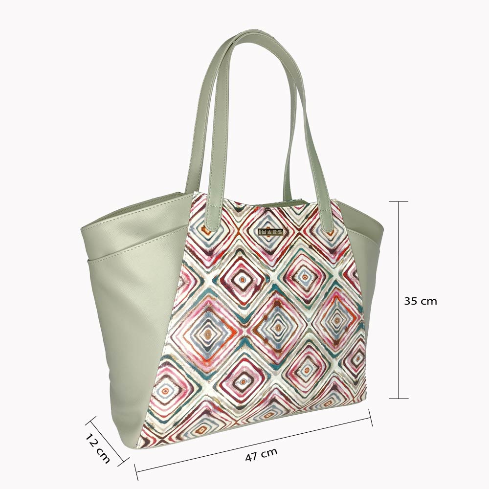 Sophisticated Sage Green Tote Bag Perfect For Women & Girls