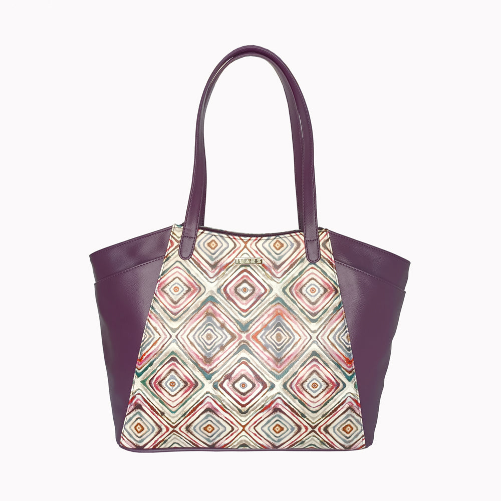 Sophisticated Violet Tote Bag Perfect For Women & Girls
