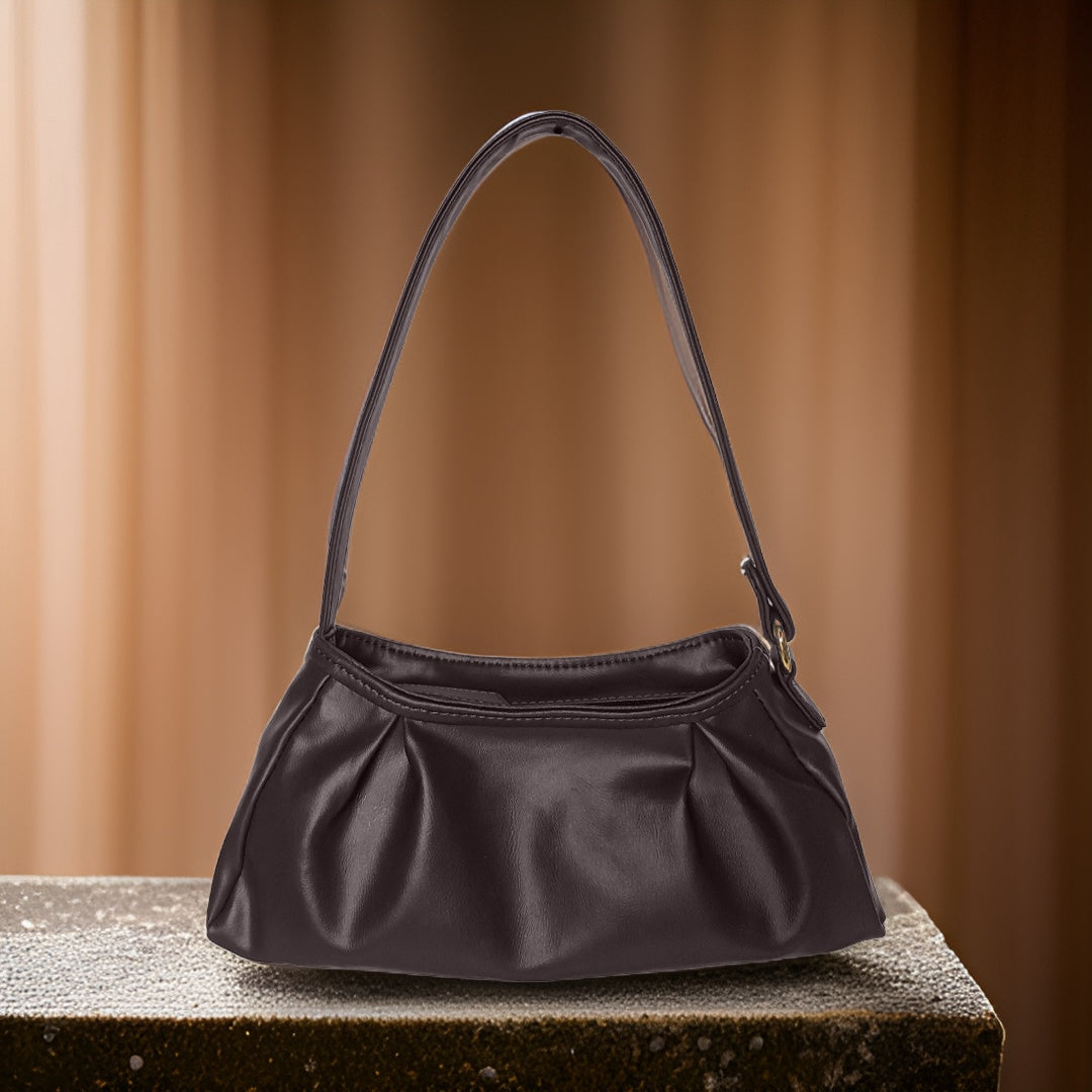 Trendy Sage Green Baguette Bag Perfect For Women & Girls