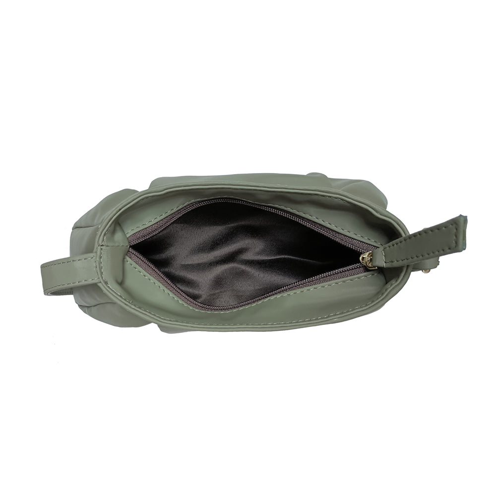 Trendy Sage Green Baguette Bag Perfect For Women & Girls