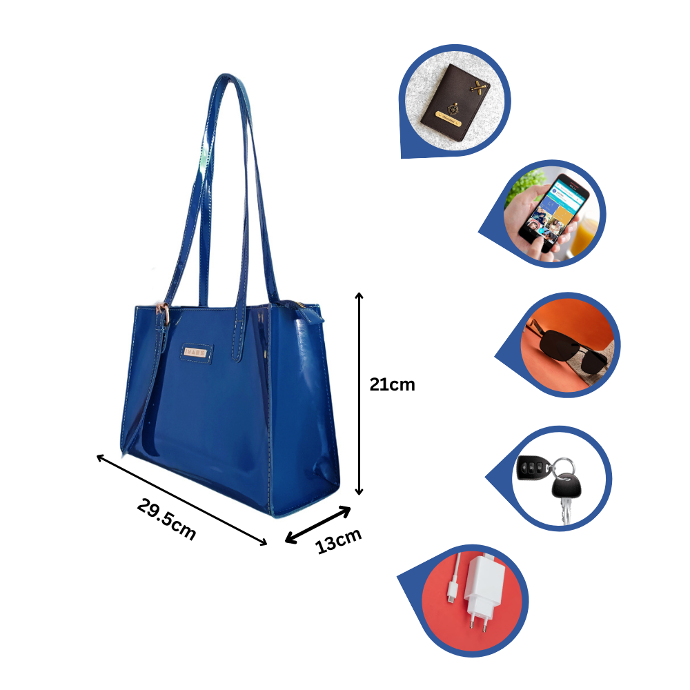 Fashionable Blue Shoulder Bag Perfect For Women & Girls