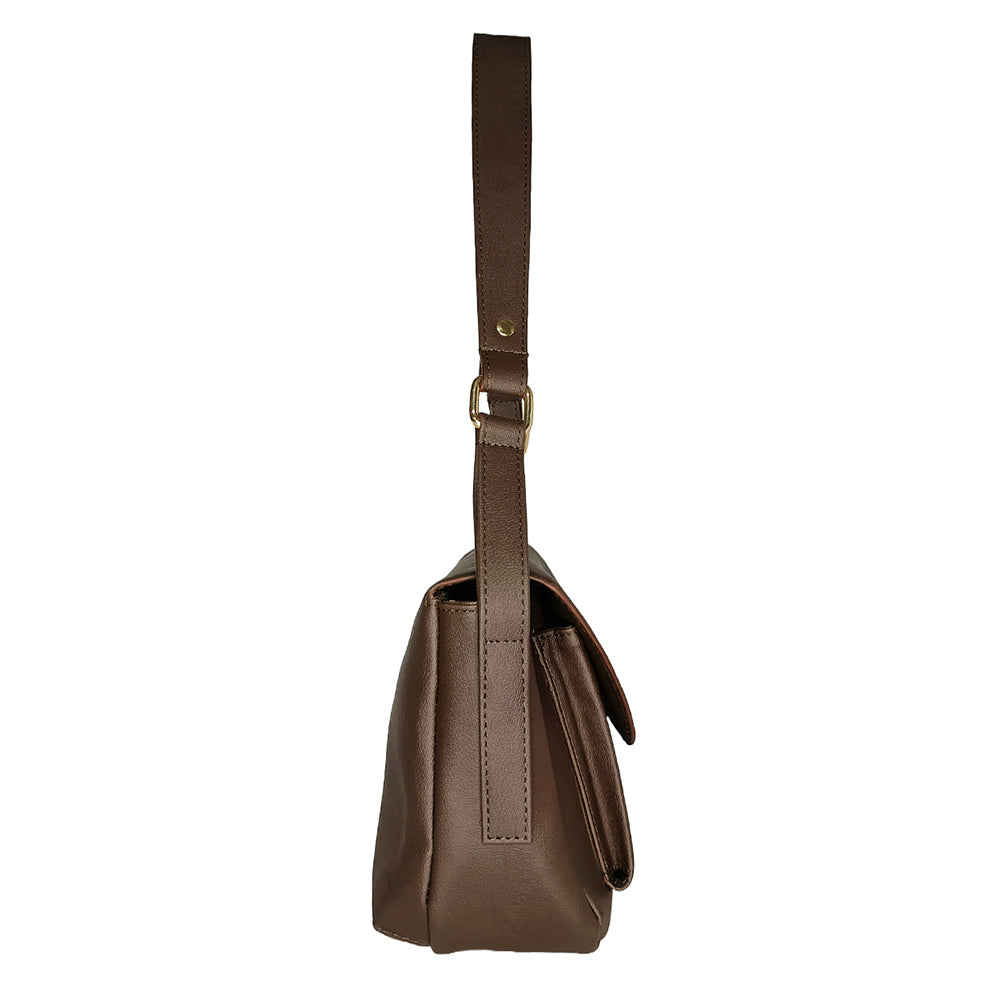 Modern Brown Shoulder Bag Perfect For Women & Girls