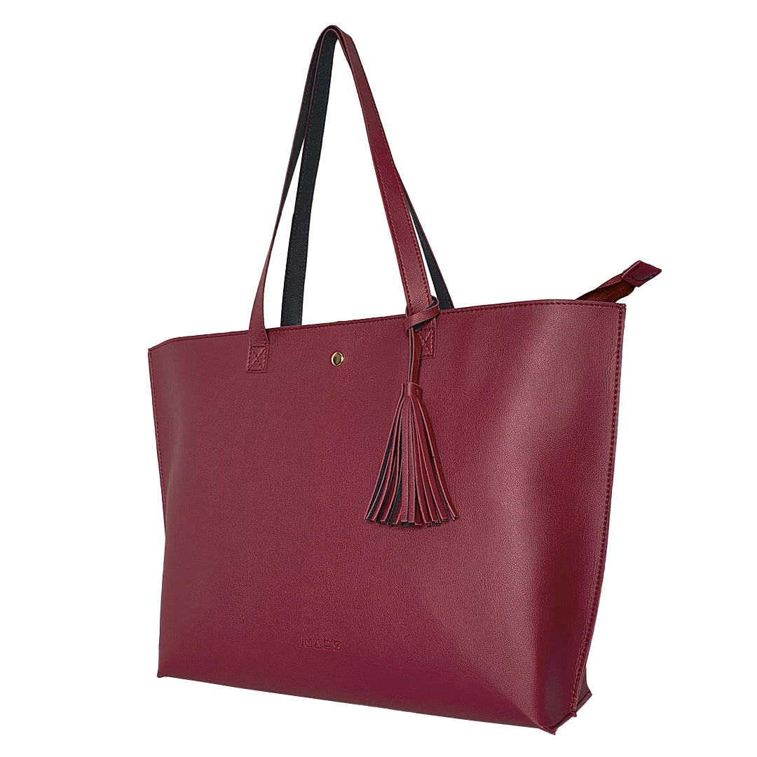 Classic Maroon Tote Bag For Women & Girls