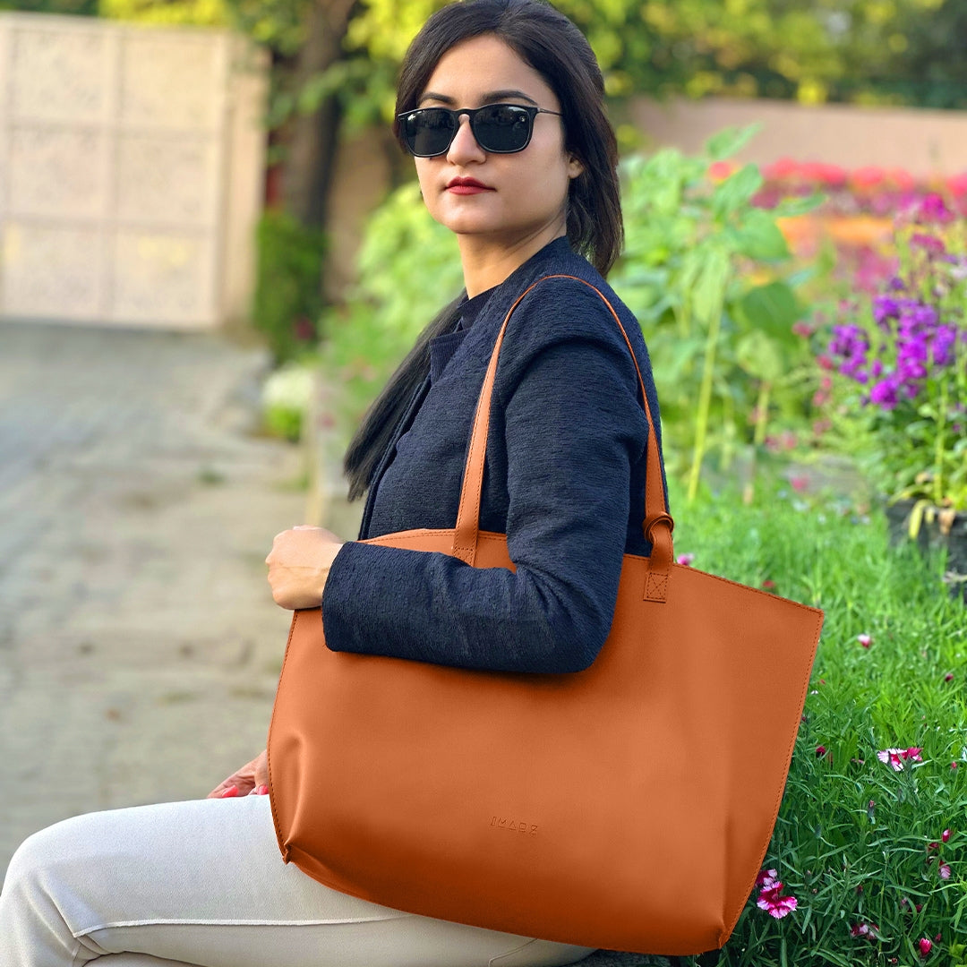 Classic Maroon Tote Bag For Women & Girls