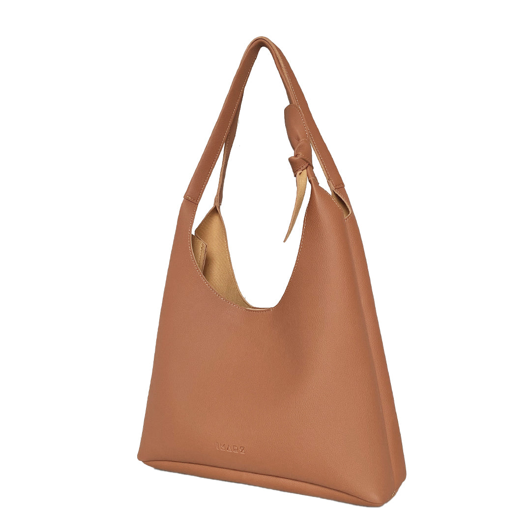 Elegant Shoulder Hobo Tan Bag For Women & Girls