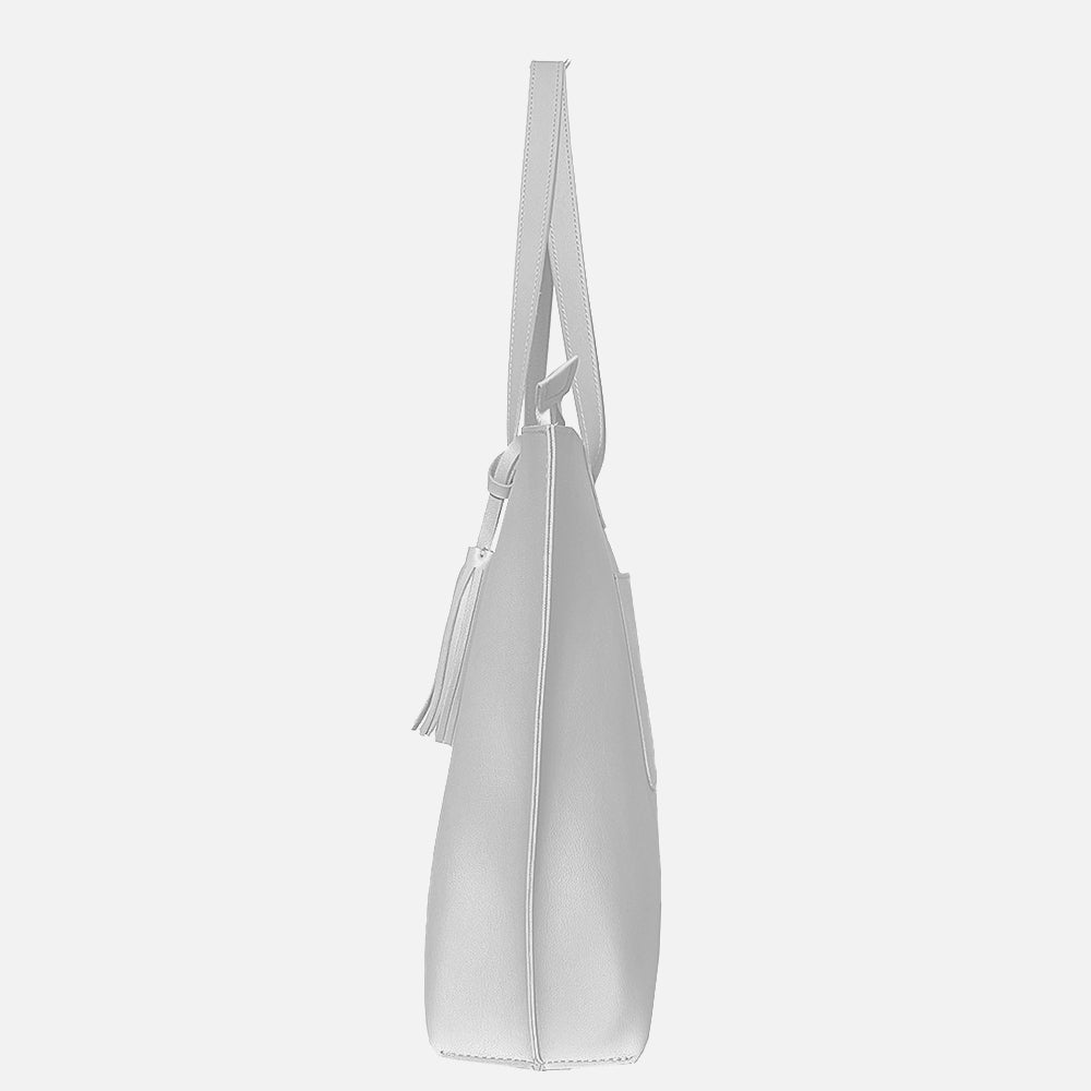 Vegan Leather Ladies Handbag White
