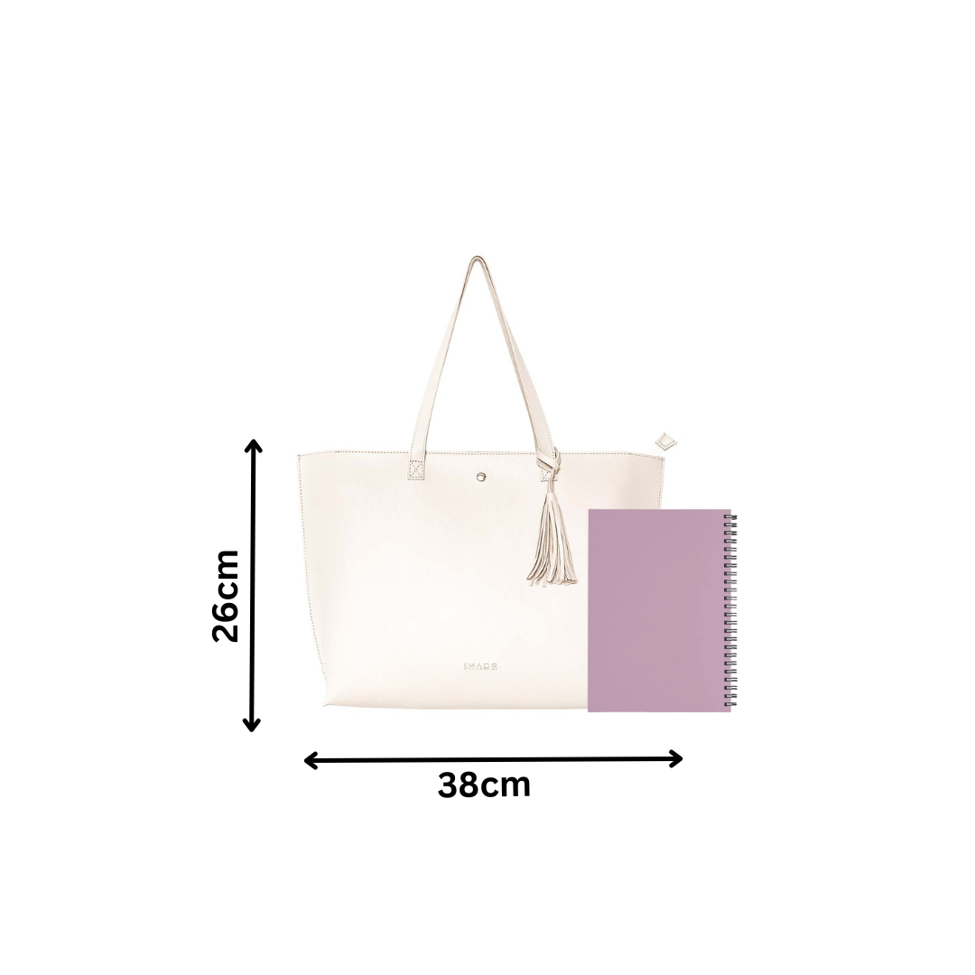 Vegan Leather Ladies Handbag White