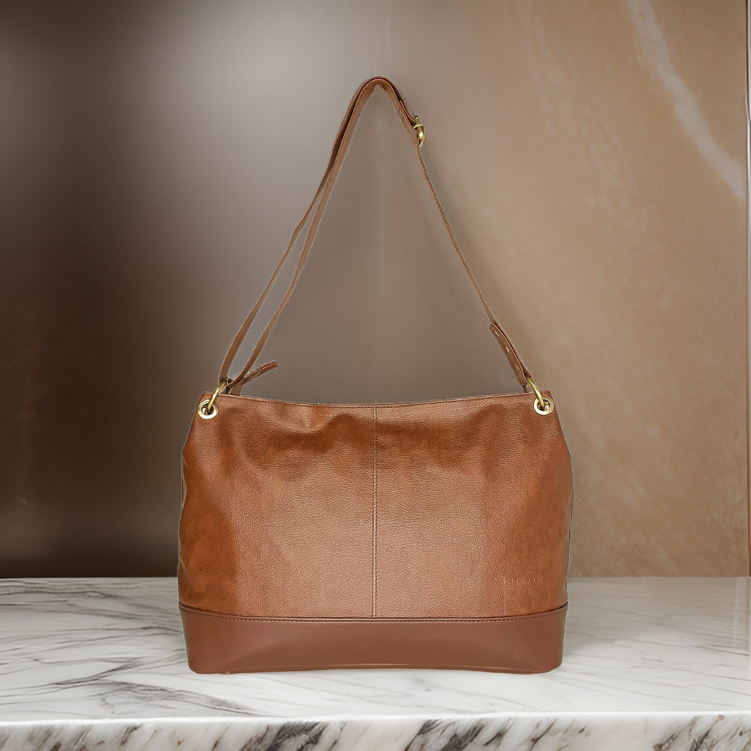 Classic Brown Sling Perfect For Women & Girls - Plain & Textured
