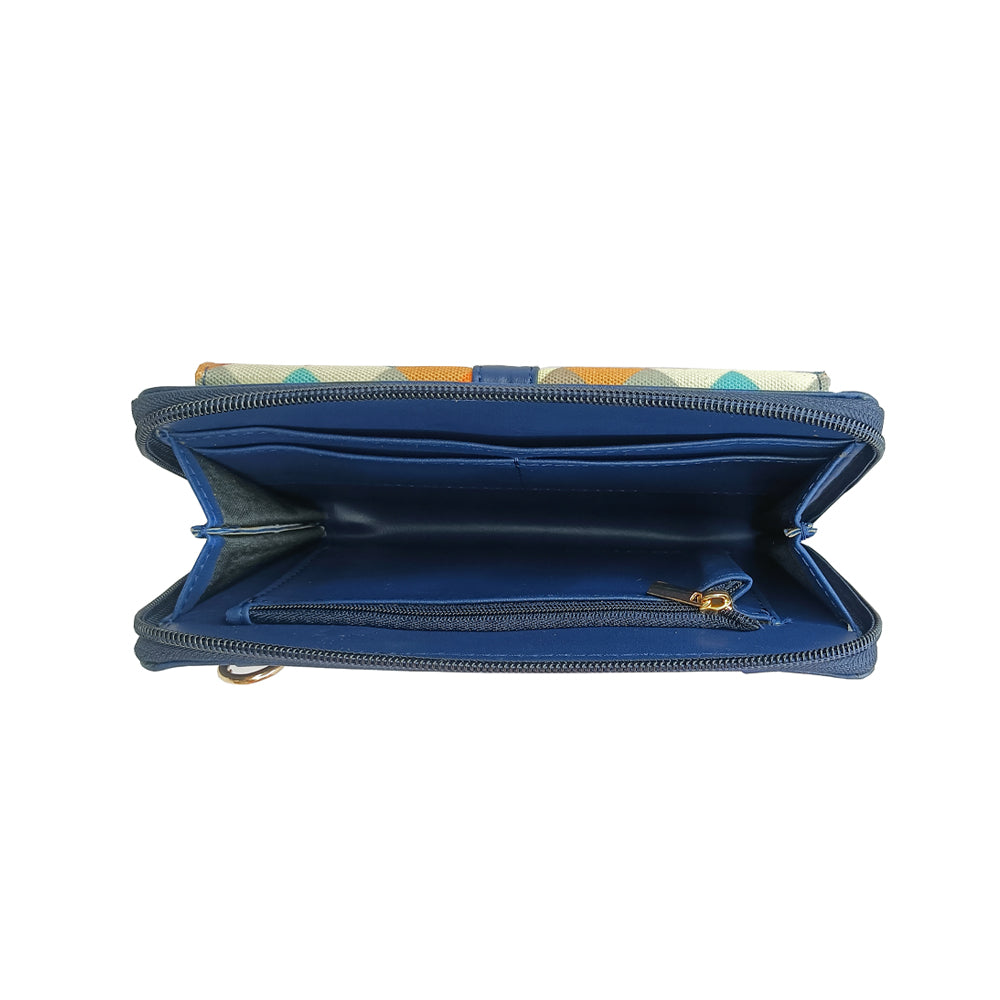 Elegant Blue Wallet Perfect For Women & Girls