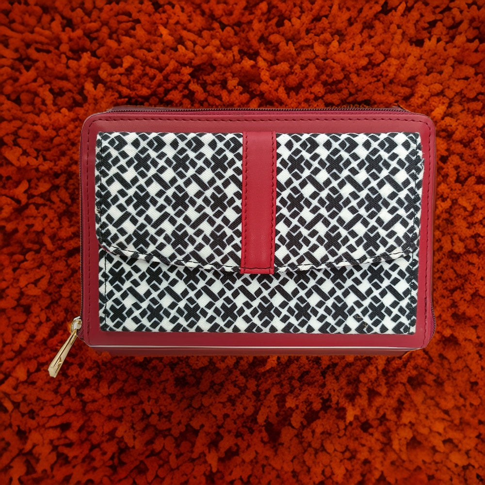 Elegant Red Wallet Perfect For Women & Girls