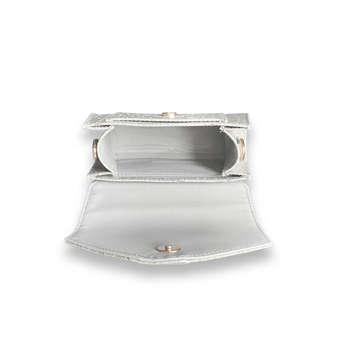 Stylish Grey Crossbody Bag Perfect for Girls