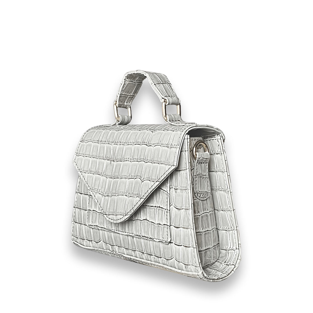 Stylish Grey Crossbody Bag Perfect for Girls