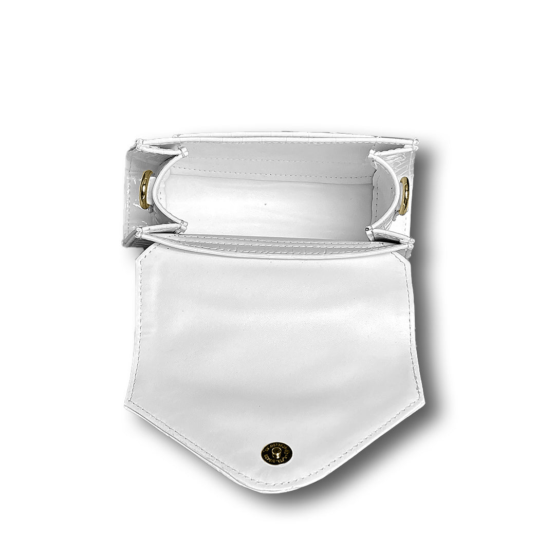Stylish White Crossbody Bag Perfect for Girls