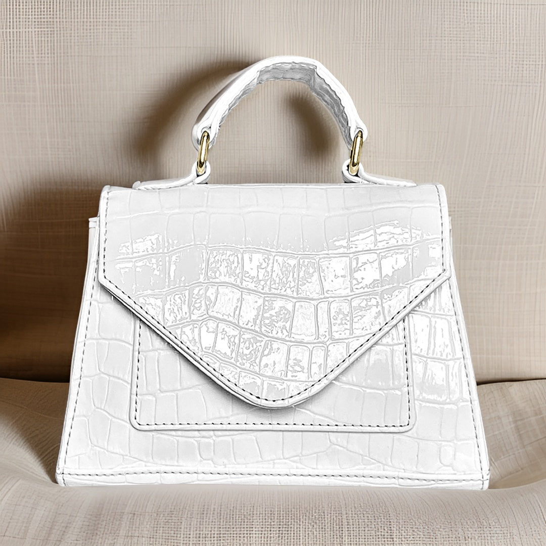 Stylish White Crossbody Bag Perfect for Girls