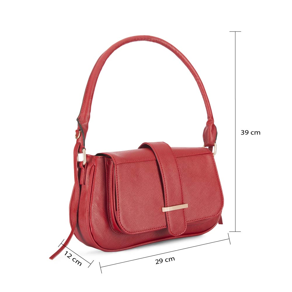 Classic Red Raven Baguette Perfect For Women & Girls