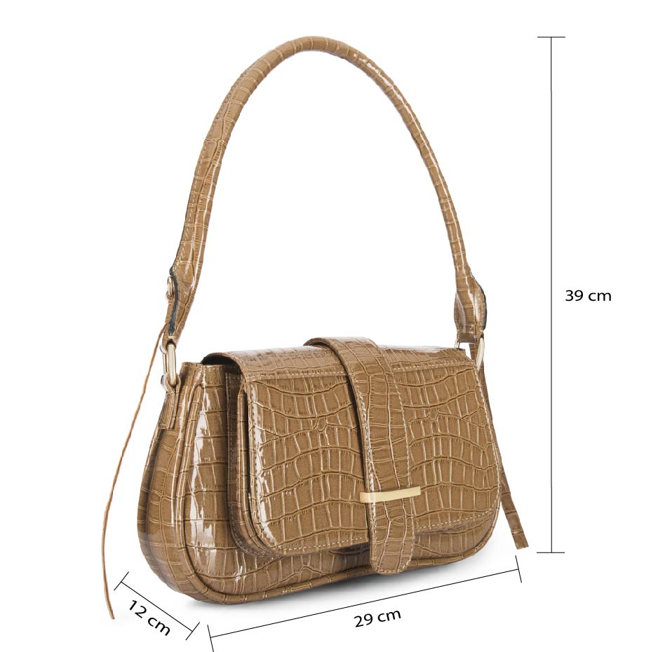 Classic Miami Tan Baguette Perfect For Women & Girls