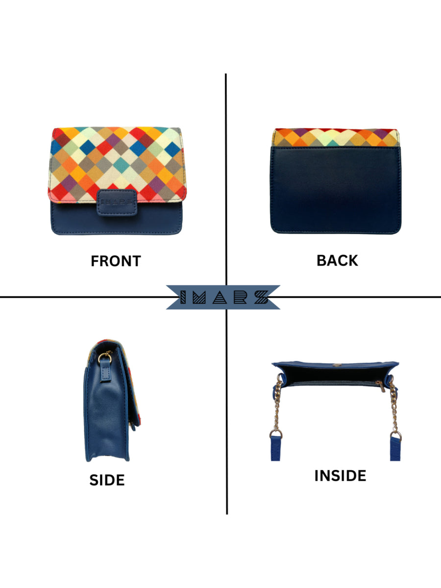 Trendy Blue Crossbody Perfect For Women & Girls