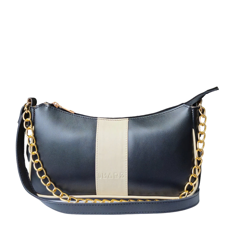 Black Shoulder Sling Bag for Women Stylish Crossbody Purse