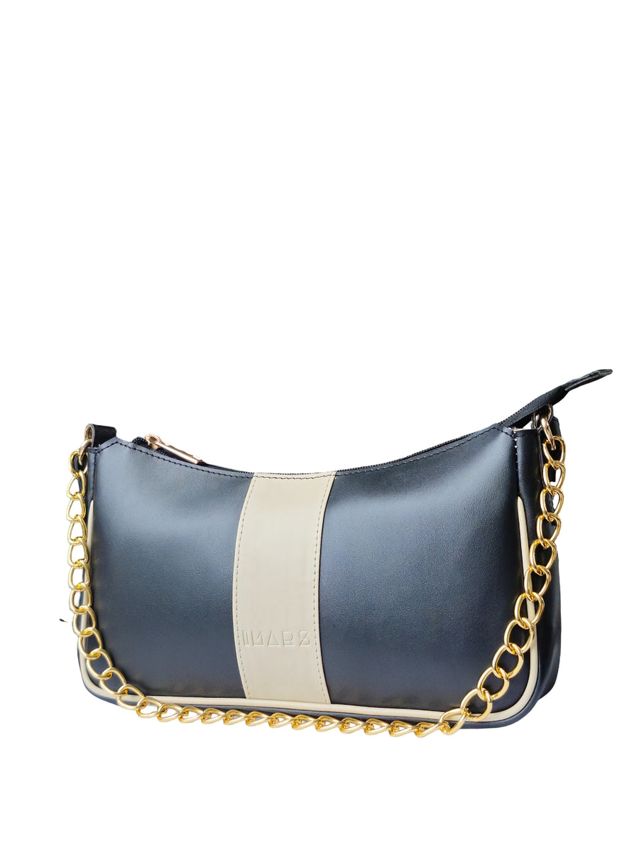 Black Shoulder Sling Bag for Women Stylish Crossbody Purse