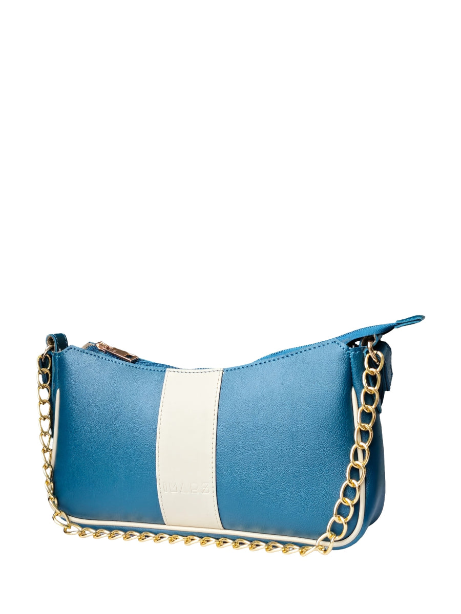 Teal Shoulder Sling Bag for Women Stylish Crossbody Purse